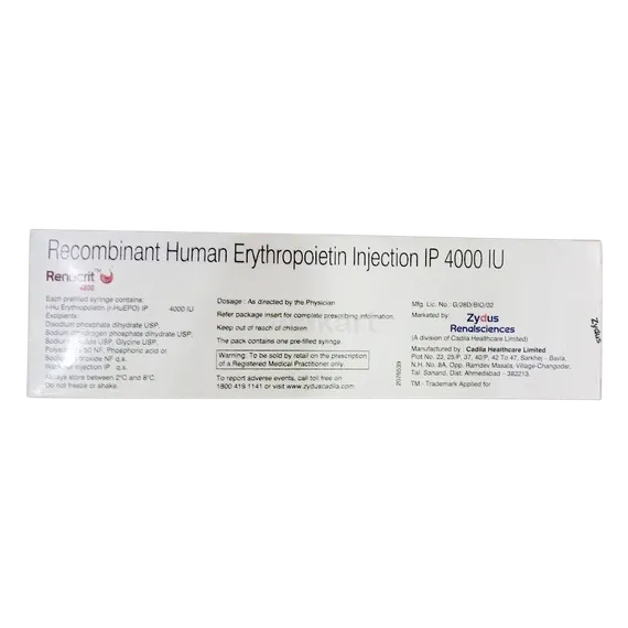renocrit 4000 injection
